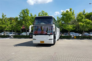 Buses Tours BKK airport Ban Phe Hua Hin Trat Pattaya Bangkok