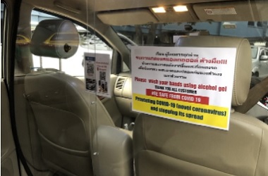 precautions in cars for taxi from pattaya to bangkok