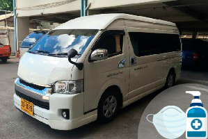 minibus Toyota Commuter rental in Thailand